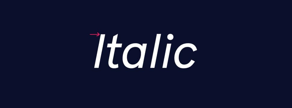 Italic